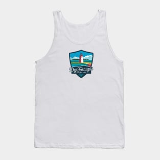 Dry Tortugas National Park Minimalistic Emblem Tank Top